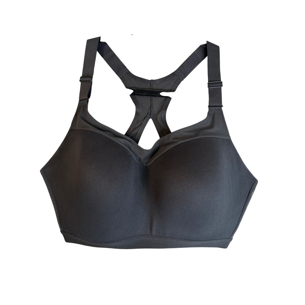 Victoria's Secret On Point Incredible Sport Bra 36DDD Black High Impact Running